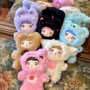 Nommi Dolls – Série “Loveliness Never Ends” | Figurines Mystères Vinyle & Peluche 12 cm (6 Modèles + Édition Secrète)