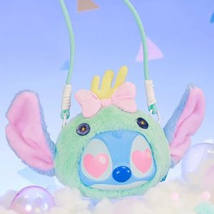 Stitch Funny Travel – Sac Bandoulière Peluche en Blind Box | Collection Mini Sacs Surprises (6 Modèles)