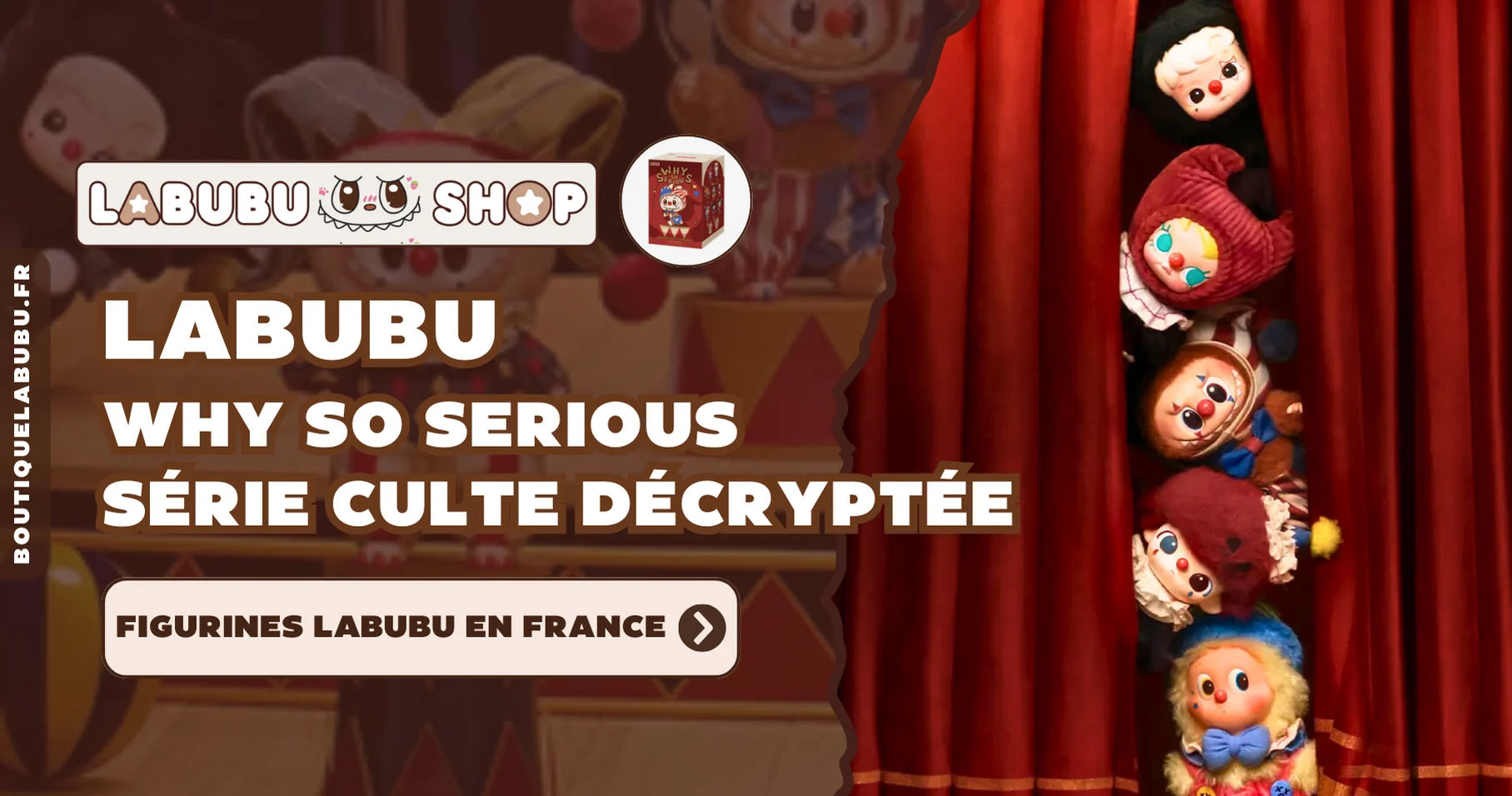 Labubu WHY SO SERIOUS – Série Culte Décryptée & Figurines Labubu en France