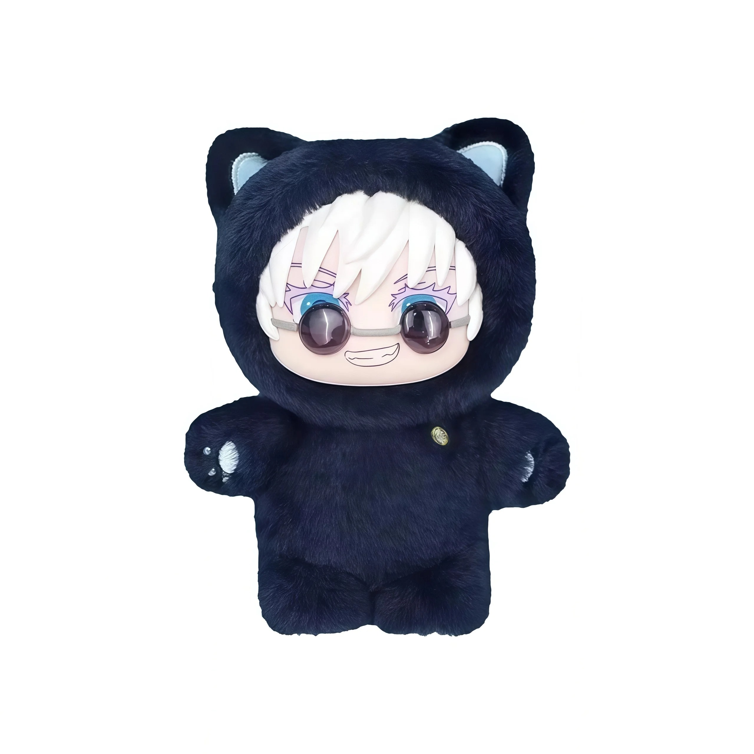Blind Box Jujutsu Kaisen – Peluche Gojo Satoru Chat Kawaii – Image 3