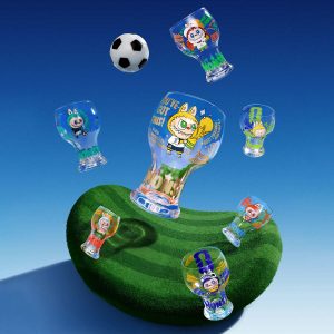 Verre Labubu FIFA World Cup Blind Box 350ml – Collection Verres The Monsters Football