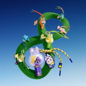 Labubu FIFA Mini Pendant Light Blind Box – Porte-Clé Lumineux The Monsters