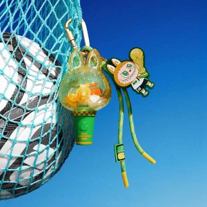 Labubu FIFA Mini Pendant Light Blind Box – Porte-Clé Lumineux The Monsters