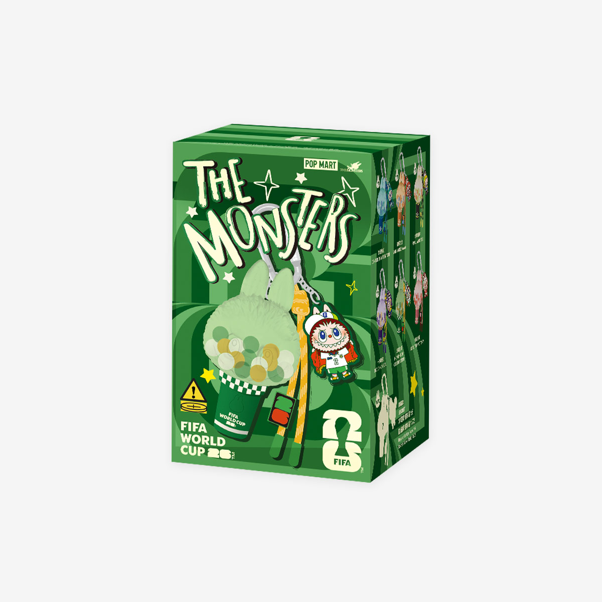 Labubu FIFA Mini Pendant Light Blind Box – Porte-Clé Lumineux The Monsters – Image 3