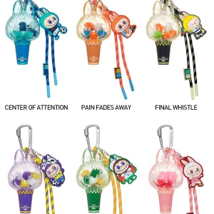 Labubu FIFA Mini Pendant Light Blind Box – Porte-Clé Lumineux The Monsters