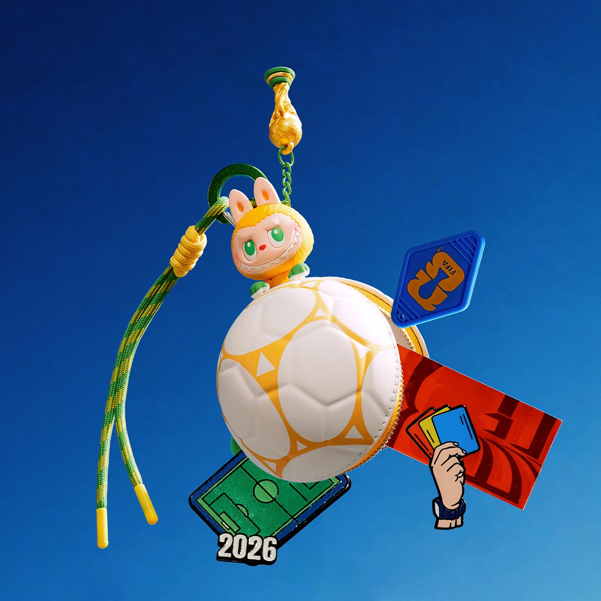 Labubu FIFA Football-shaped Mini Bag Blind Box – Mini Sac Ballon Collector The Monsters – Image 6