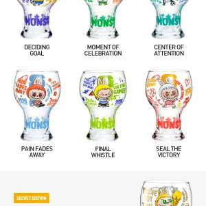 Verre Labubu FIFA World Cup Blind Box 350ml – Collection Verres The Monsters Football
